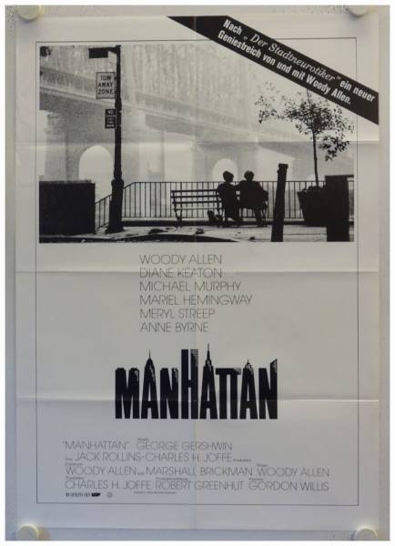 Manhattan original release german movie poster